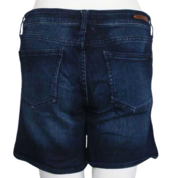PILCRO/ANTHRO Jean Shorts, 27, Stet, Rolled Cuffs, Zipper fly, Pockets, Blue - Picture 4 of 11